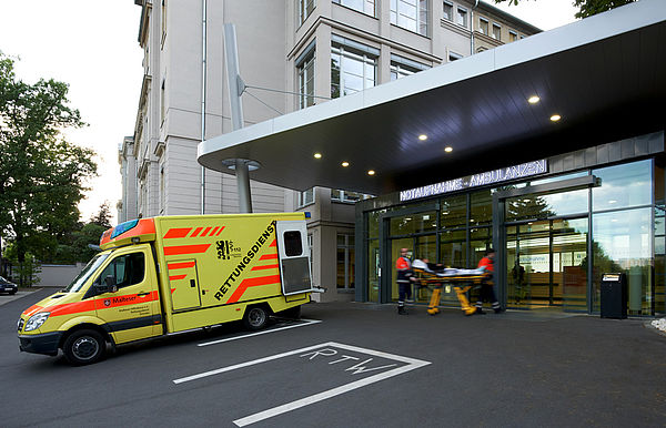 Zentrale Notaufnahme am Diakonissenkrankenhaus Dresden